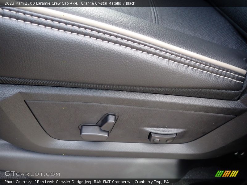 Front Seat of 2023 2500 Laramie Crew Cab 4x4