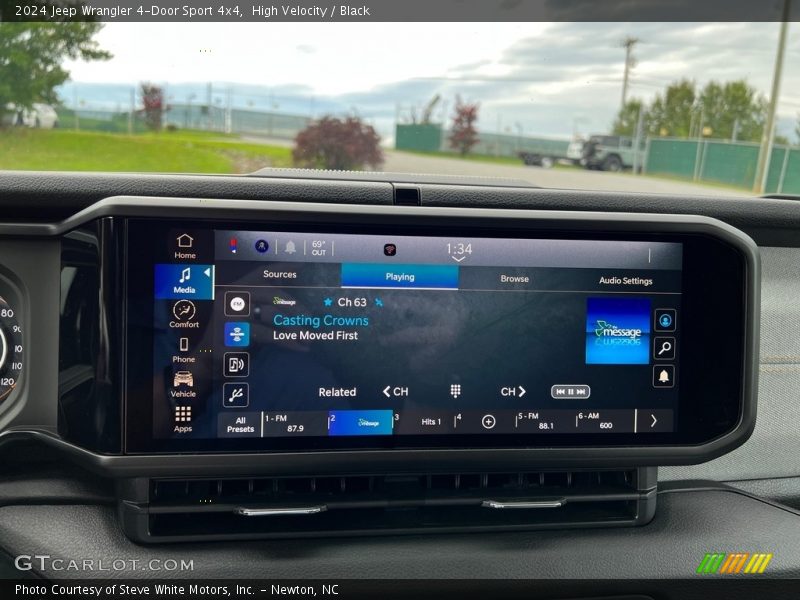 Controls of 2024 Wrangler 4-Door Sport 4x4