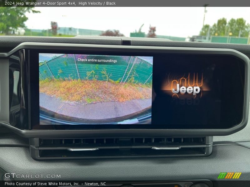 Controls of 2024 Wrangler 4-Door Sport 4x4