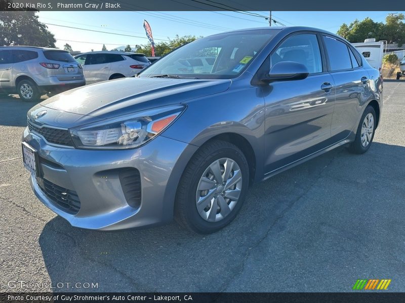 Phantom Gray / Black 2020 Kia Rio S