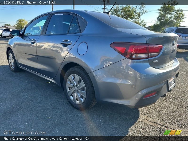 Phantom Gray / Black 2020 Kia Rio S