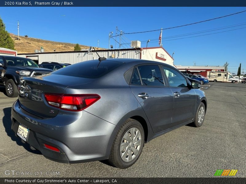 Phantom Gray / Black 2020 Kia Rio S