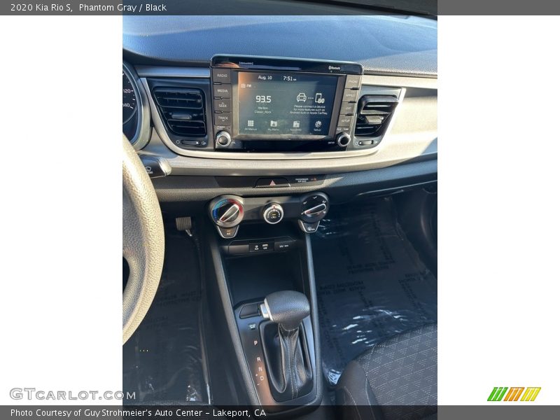 Phantom Gray / Black 2020 Kia Rio S