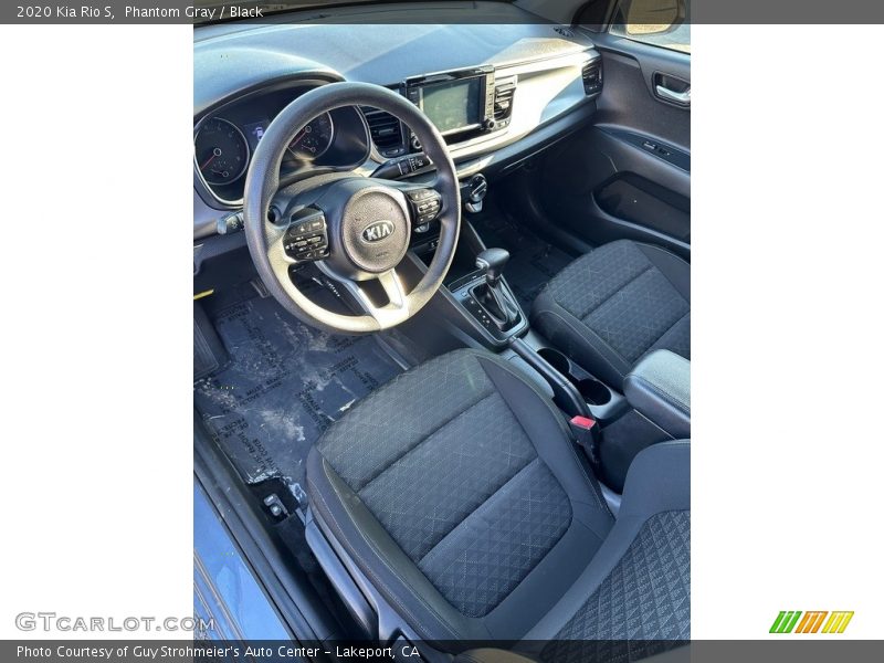 Phantom Gray / Black 2020 Kia Rio S