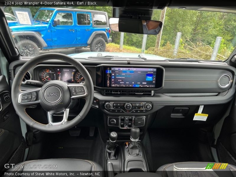 Dashboard of 2024 Wrangler 4-Door Sahara 4x4