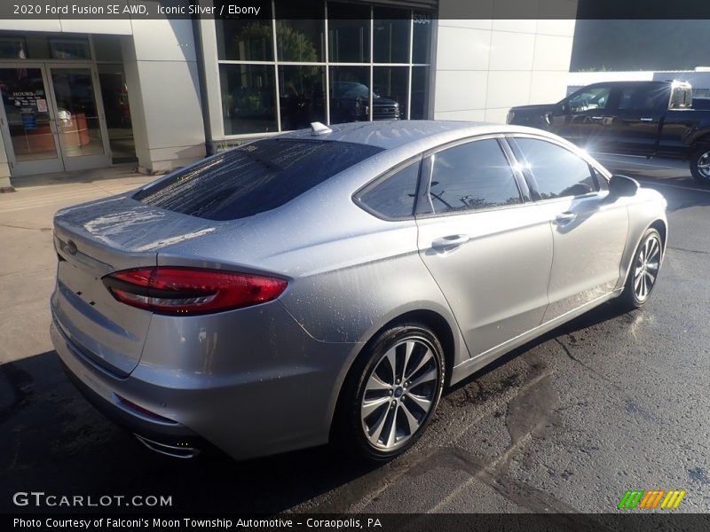 Iconic Silver / Ebony 2020 Ford Fusion SE AWD