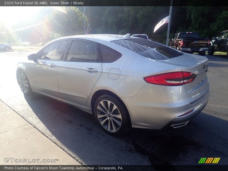 Iconic Silver / Ebony 2020 Ford Fusion SE AWD