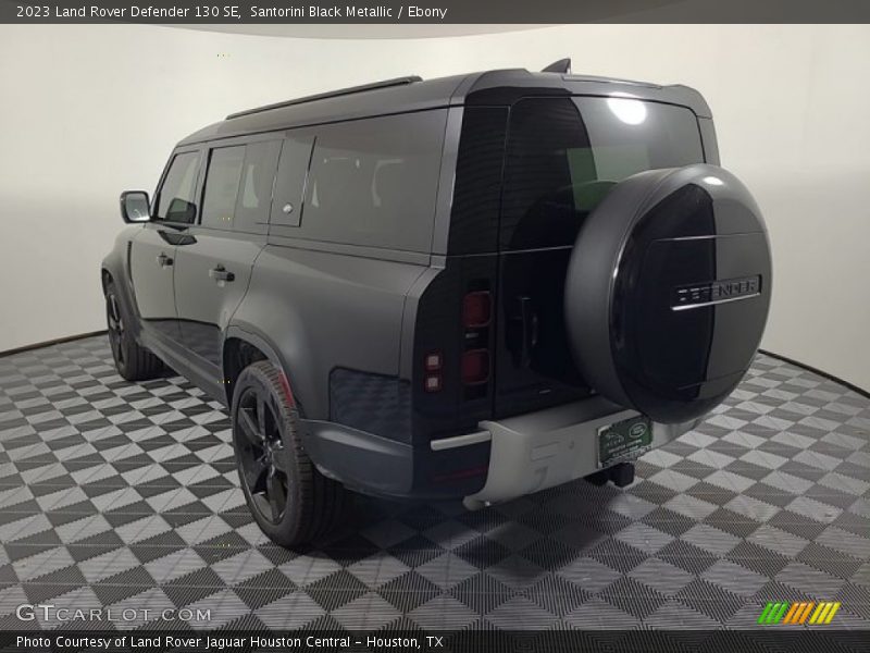 Santorini Black Metallic / Ebony 2023 Land Rover Defender 130 SE