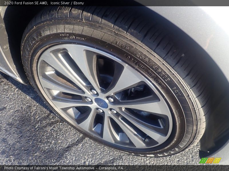 Iconic Silver / Ebony 2020 Ford Fusion SE AWD