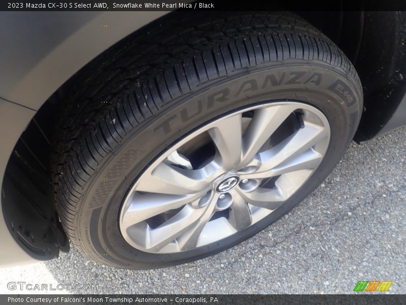 Snowflake White Pearl Mica / Black 2023 Mazda CX-30 S Select AWD