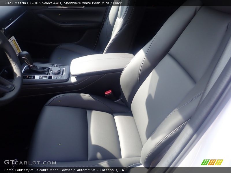 Snowflake White Pearl Mica / Black 2023 Mazda CX-30 S Select AWD