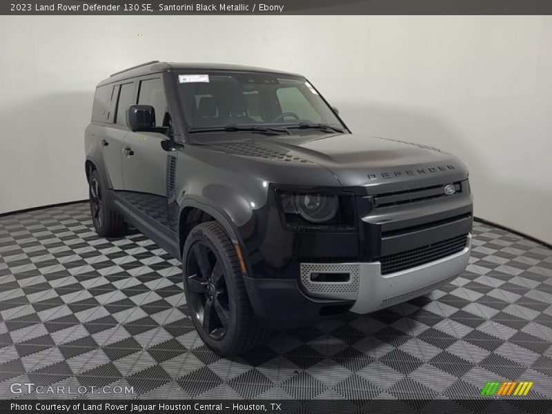 Santorini Black Metallic / Ebony 2023 Land Rover Defender 130 SE