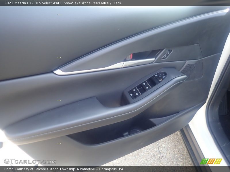 Snowflake White Pearl Mica / Black 2023 Mazda CX-30 S Select AWD