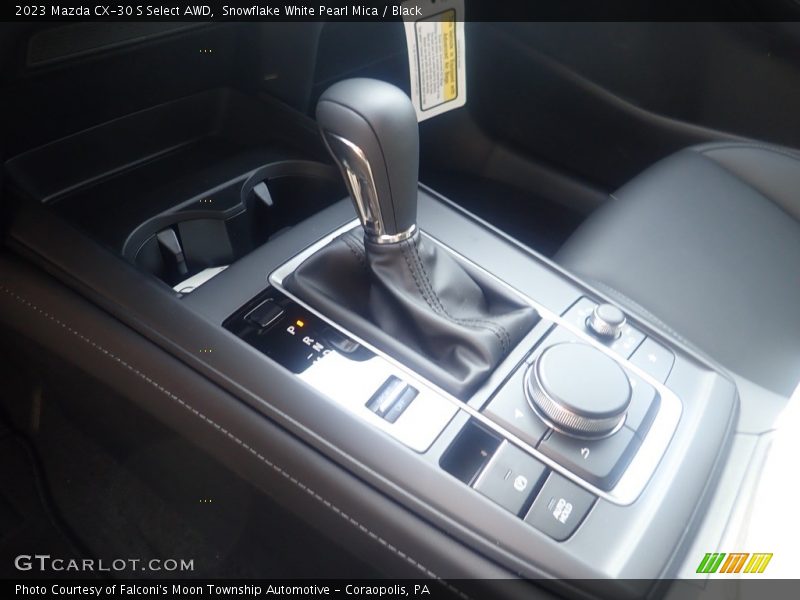 Snowflake White Pearl Mica / Black 2023 Mazda CX-30 S Select AWD
