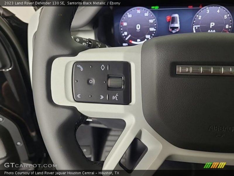 Santorini Black Metallic / Ebony 2023 Land Rover Defender 130 SE