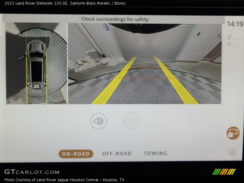 Santorini Black Metallic / Ebony 2023 Land Rover Defender 130 SE