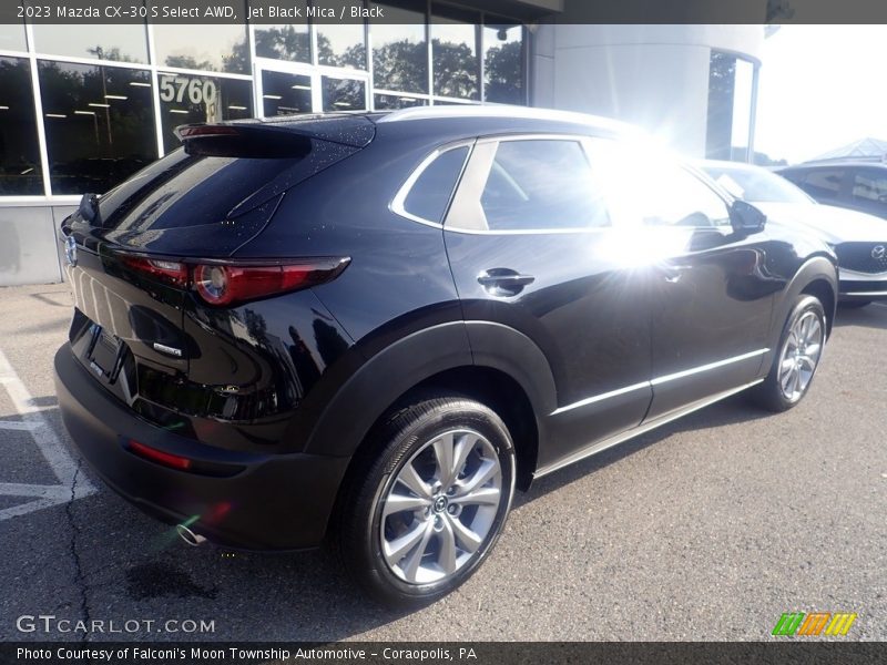 Jet Black Mica / Black 2023 Mazda CX-30 S Select AWD