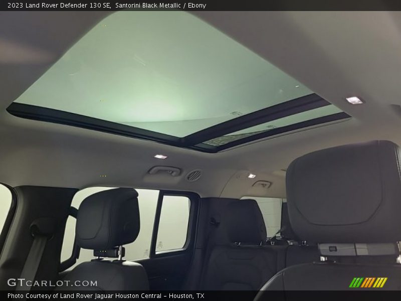 Santorini Black Metallic / Ebony 2023 Land Rover Defender 130 SE