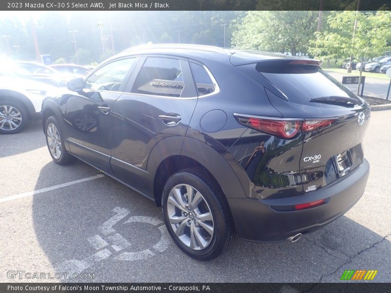 Jet Black Mica / Black 2023 Mazda CX-30 S Select AWD