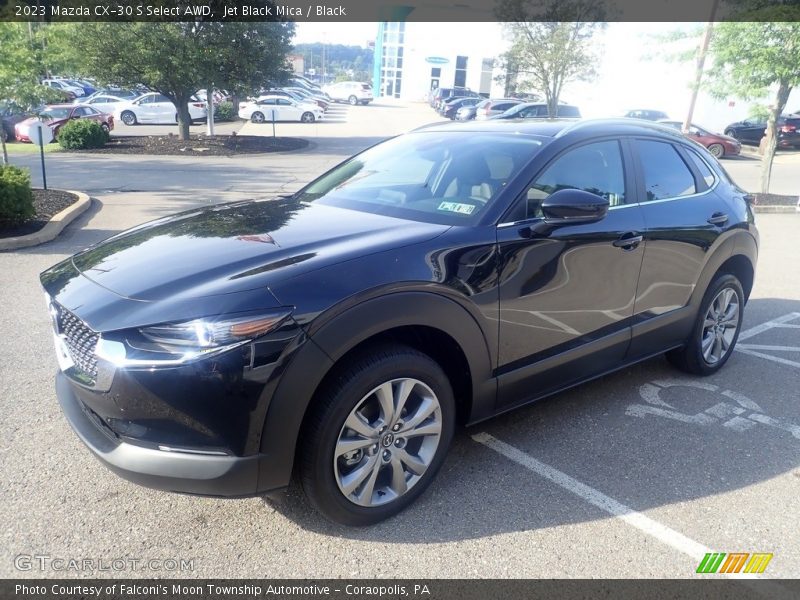 Jet Black Mica / Black 2023 Mazda CX-30 S Select AWD