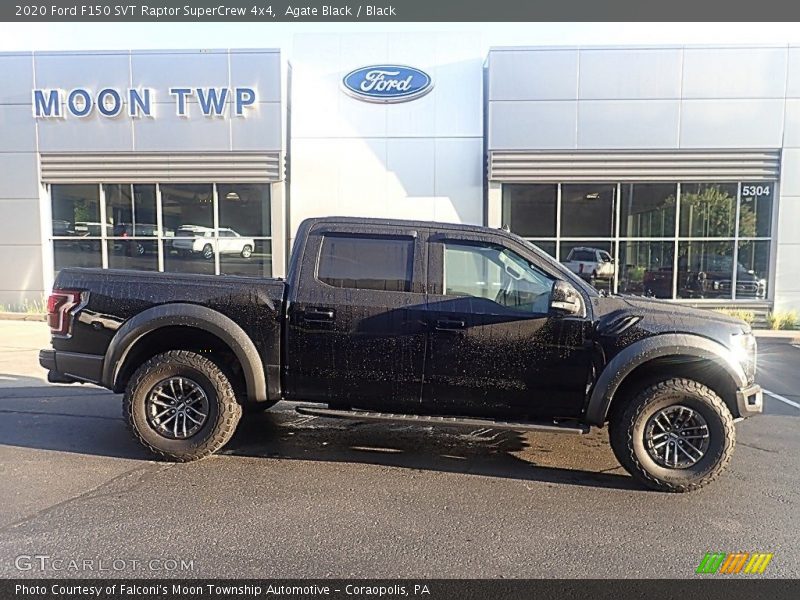 Agate Black / Black 2020 Ford F150 SVT Raptor SuperCrew 4x4