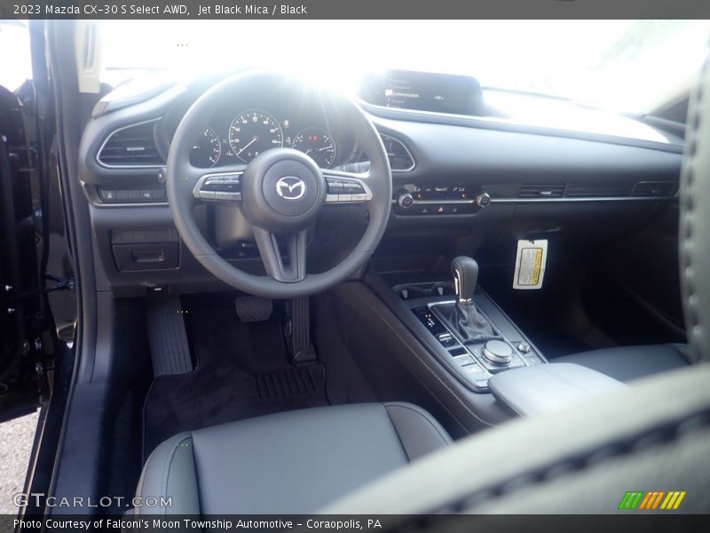 Jet Black Mica / Black 2023 Mazda CX-30 S Select AWD