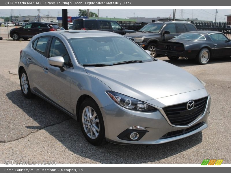 Front 3/4 View of 2014 MAZDA3 i Grand Touring 5 Door