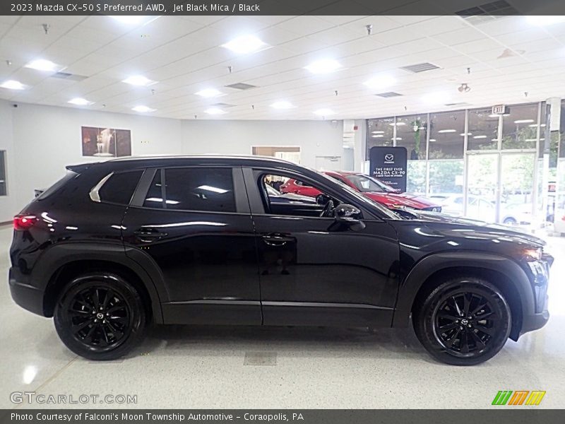 Jet Black Mica / Black 2023 Mazda CX-50 S Preferred AWD