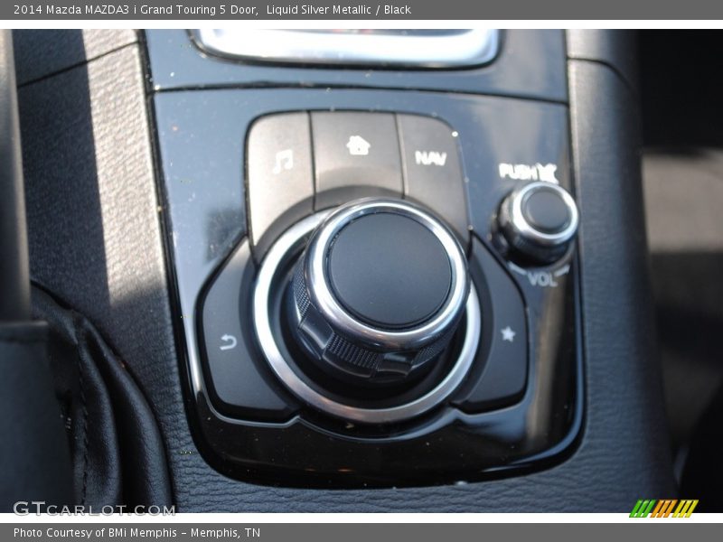 Liquid Silver Metallic / Black 2014 Mazda MAZDA3 i Grand Touring 5 Door