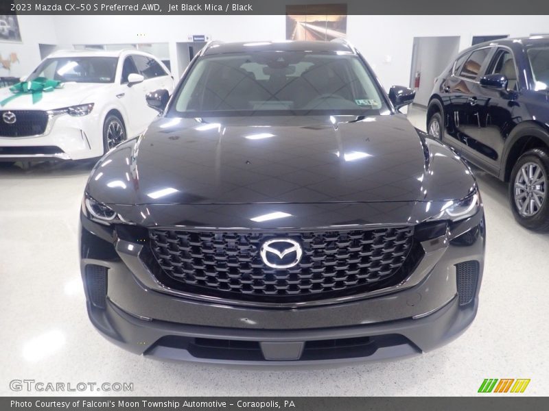 Jet Black Mica / Black 2023 Mazda CX-50 S Preferred AWD