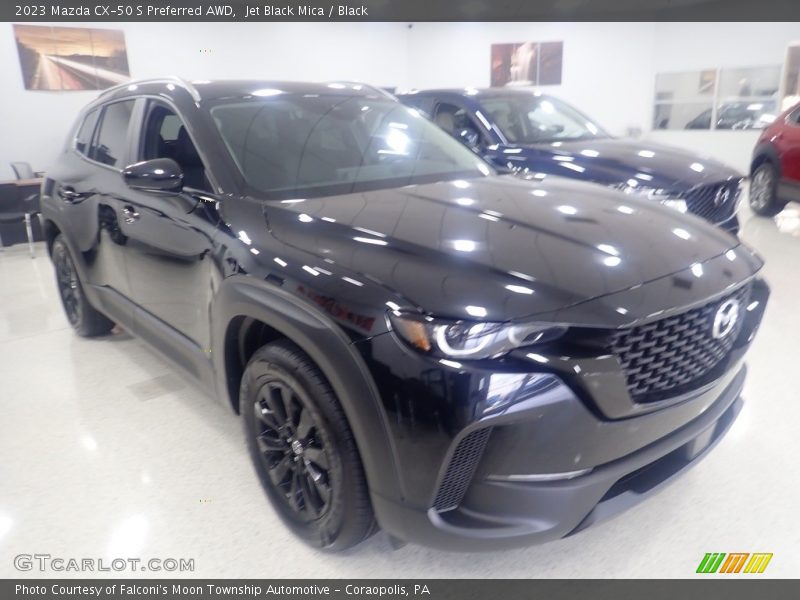 Jet Black Mica / Black 2023 Mazda CX-50 S Preferred AWD