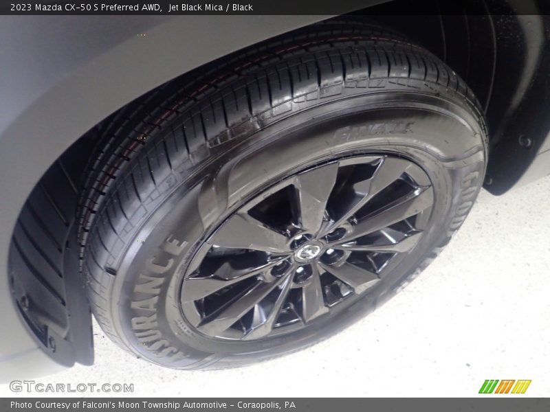 Jet Black Mica / Black 2023 Mazda CX-50 S Preferred AWD