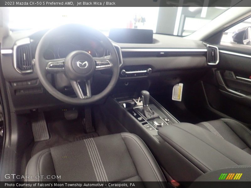 Jet Black Mica / Black 2023 Mazda CX-50 S Preferred AWD