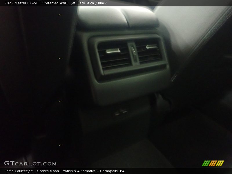 Jet Black Mica / Black 2023 Mazda CX-50 S Preferred AWD