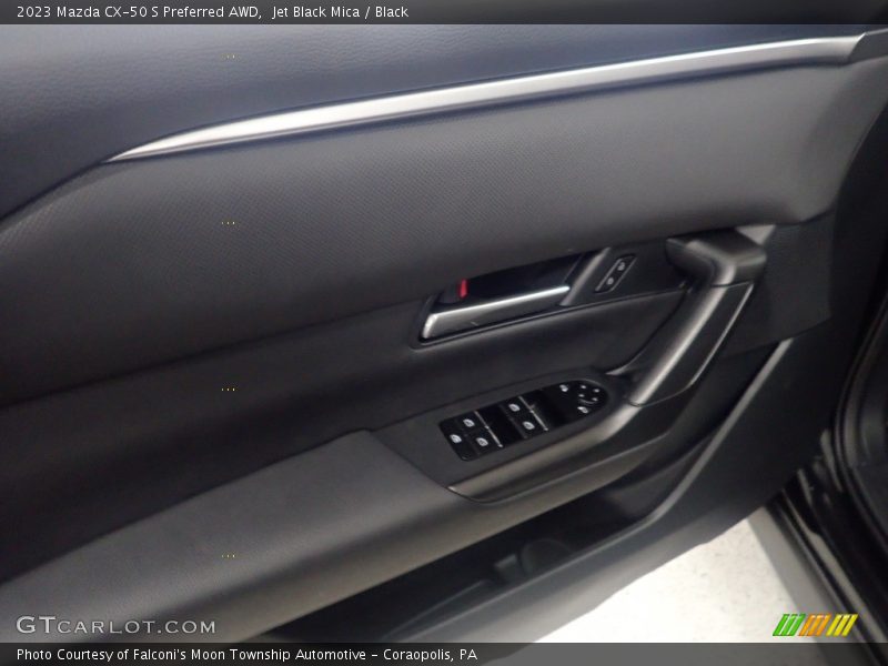 Jet Black Mica / Black 2023 Mazda CX-50 S Preferred AWD