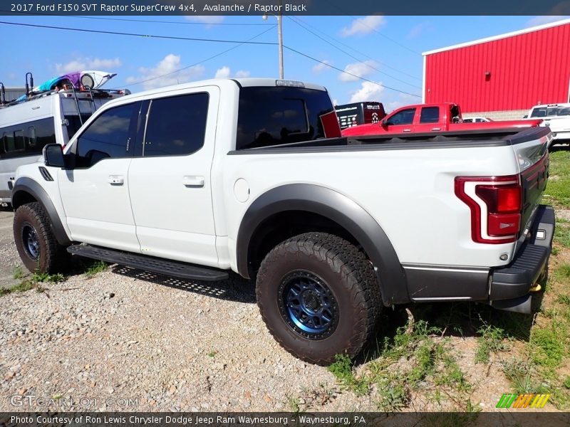 Avalanche / Raptor Black 2017 Ford F150 SVT Raptor SuperCrew 4x4