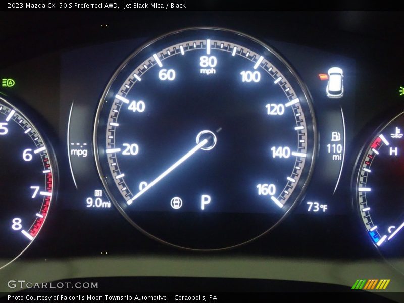 Jet Black Mica / Black 2023 Mazda CX-50 S Preferred AWD