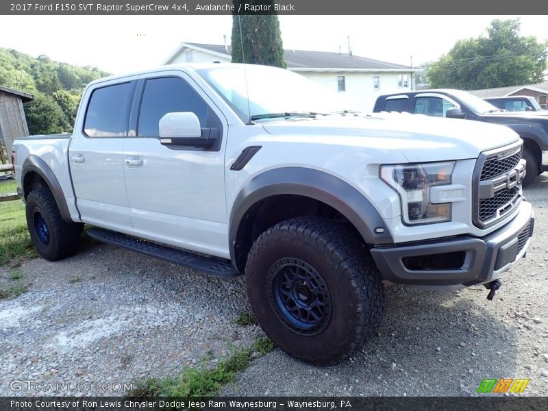 Avalanche / Raptor Black 2017 Ford F150 SVT Raptor SuperCrew 4x4