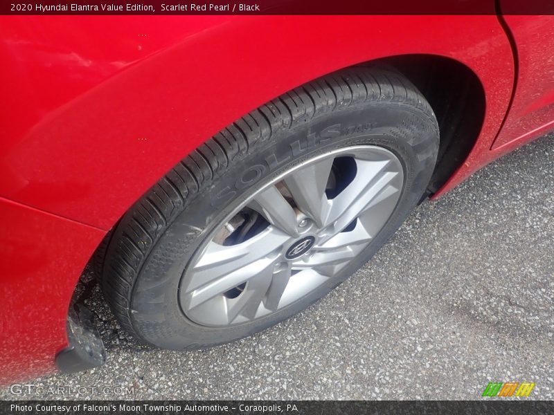 Scarlet Red Pearl / Black 2020 Hyundai Elantra Value Edition