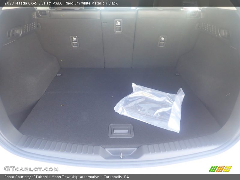 Rhodium White Metallic / Black 2023 Mazda CX-5 S Select AWD