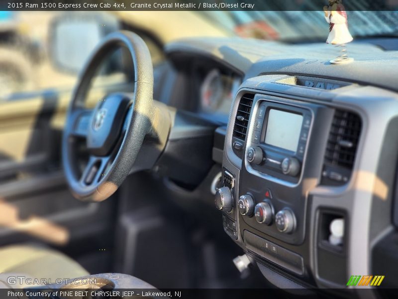 Granite Crystal Metallic / Black/Diesel Gray 2015 Ram 1500 Express Crew Cab 4x4