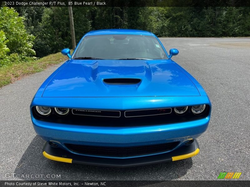 B5 Blue Pearl / Black 2023 Dodge Challenger R/T Plus