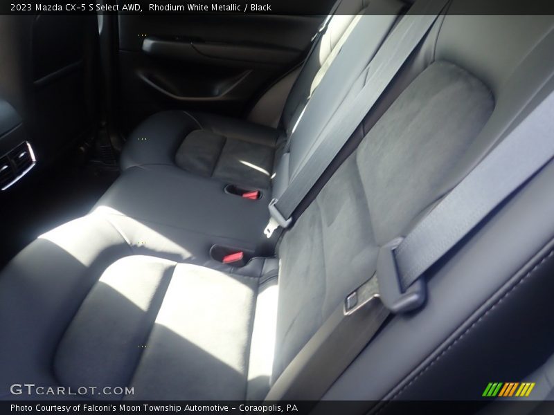 Rhodium White Metallic / Black 2023 Mazda CX-5 S Select AWD
