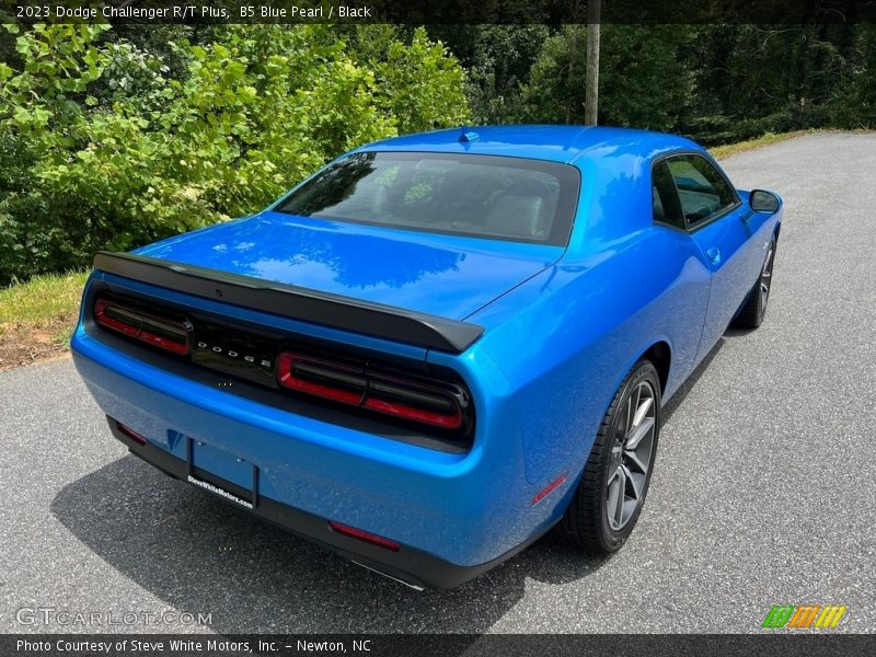 B5 Blue Pearl / Black 2023 Dodge Challenger R/T Plus