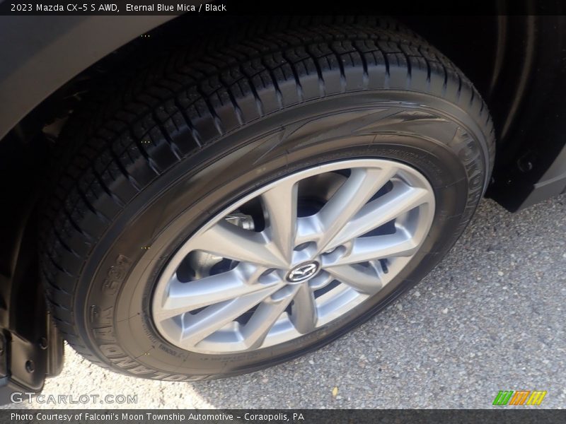 Eternal Blue Mica / Black 2023 Mazda CX-5 S AWD