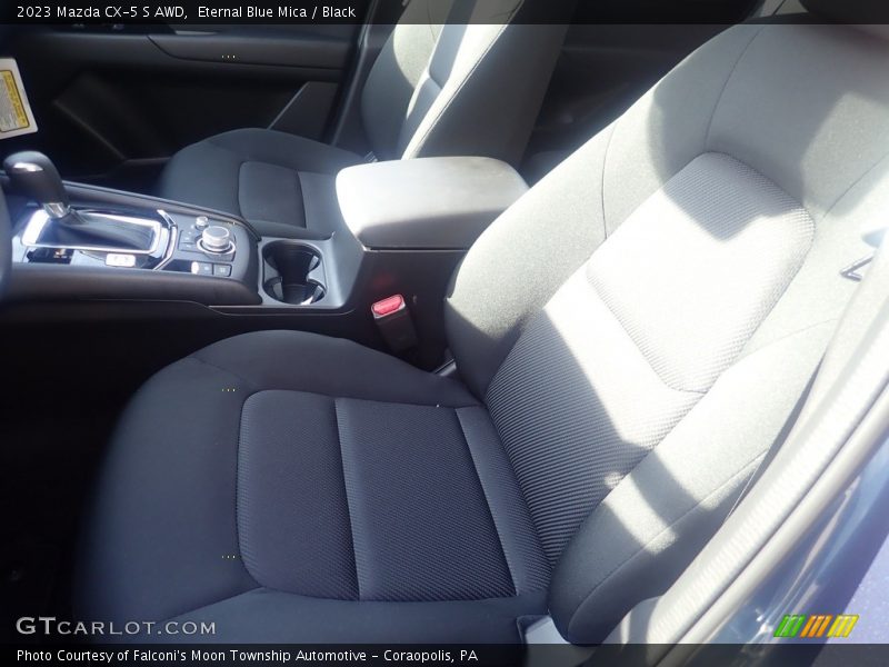 Eternal Blue Mica / Black 2023 Mazda CX-5 S AWD