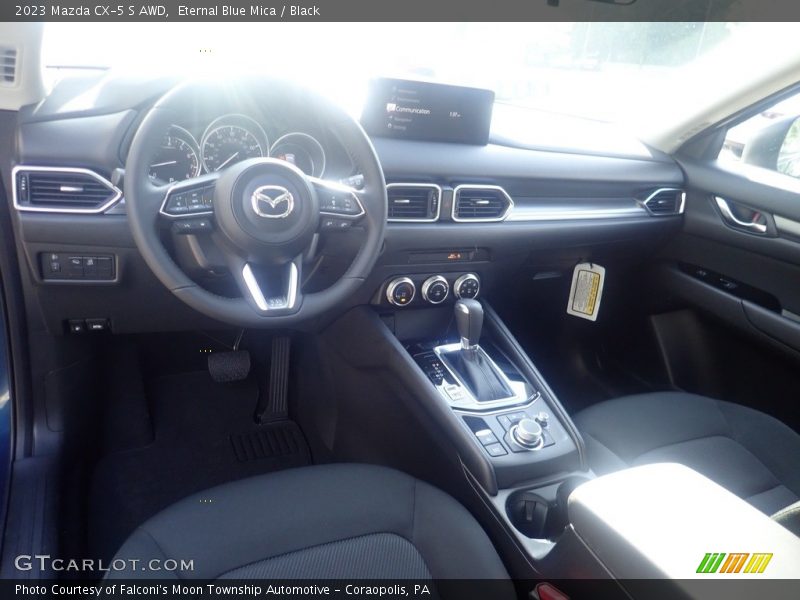 Eternal Blue Mica / Black 2023 Mazda CX-5 S AWD