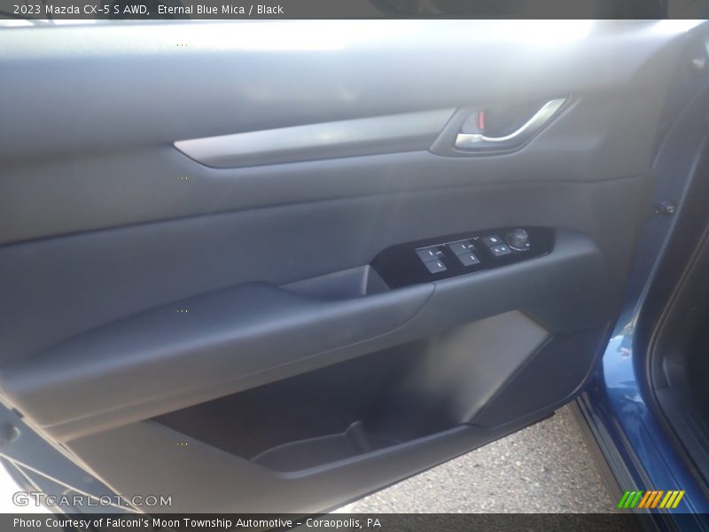 Eternal Blue Mica / Black 2023 Mazda CX-5 S AWD