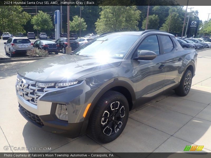 Hampton Gray / Black 2024 Hyundai Santa Cruz SEL AWD