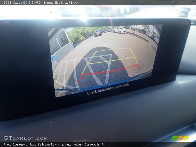 Eternal Blue Mica / Black 2023 Mazda CX-5 S AWD